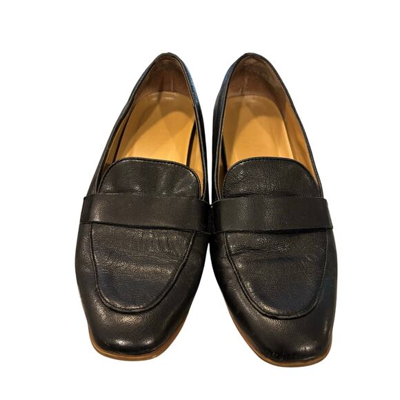 Franco Sarto Cosmo black leather loafers, women’s size 8.5 - Picture 3 of 8